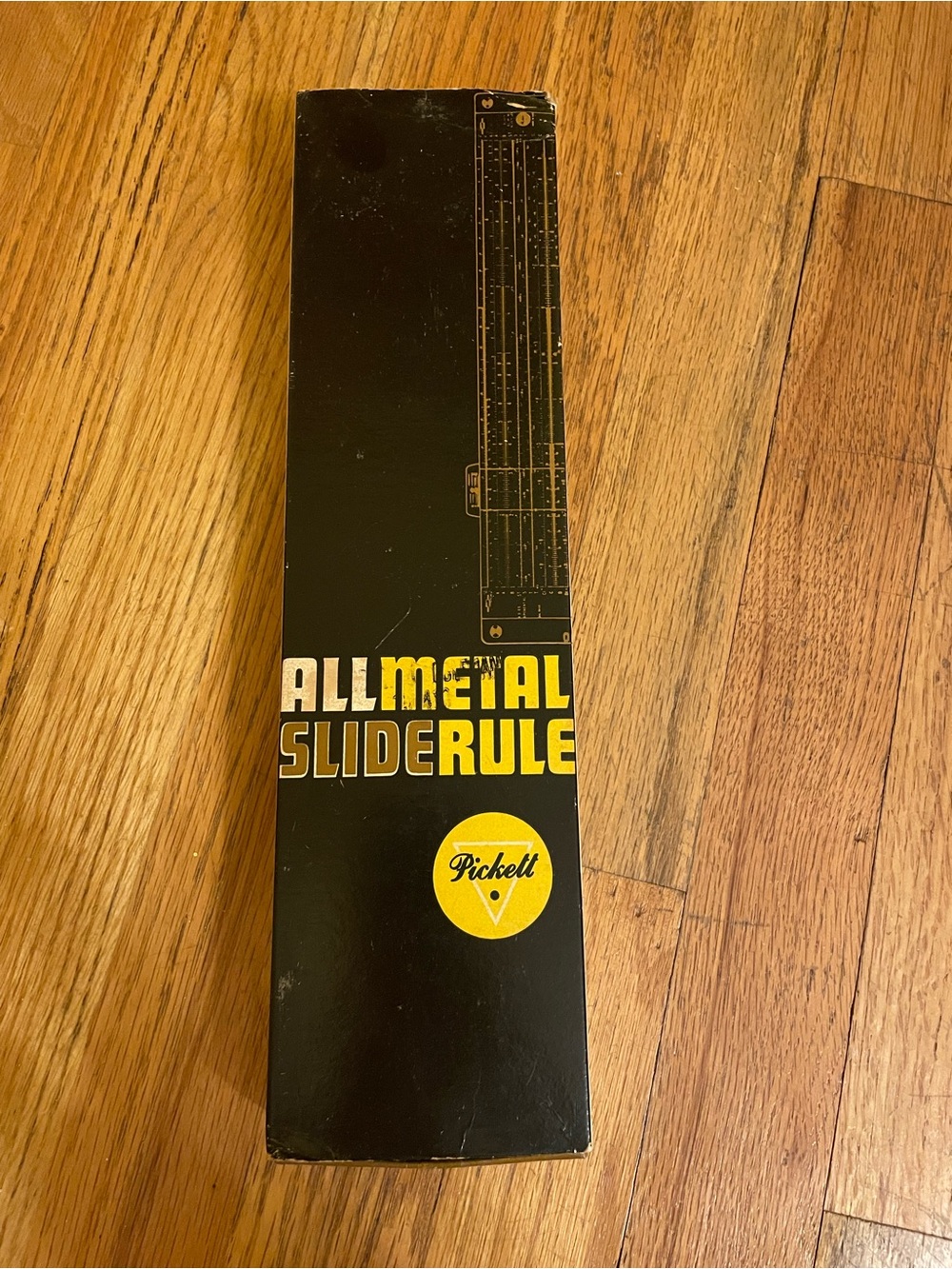Pickett All Metal Sliderule - Black & Yellow Box